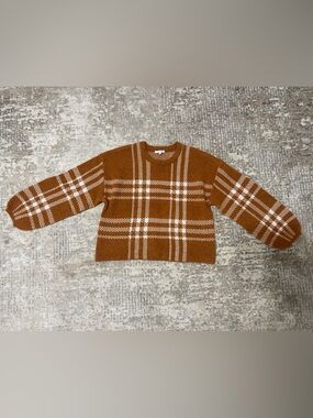 ZSUPPLY Plaid Sweater. Medium.